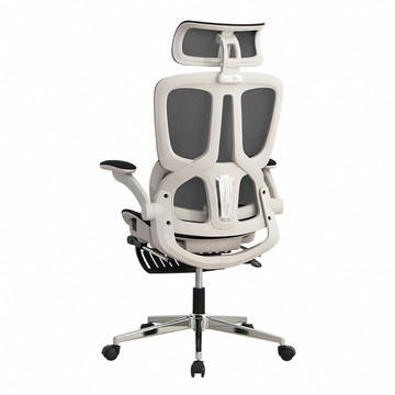 【好氣氛家居】3D舒壓調整透氣人體工學椅/雙色可選(辦公椅/網布椅/電腦椅/會議椅)灰框