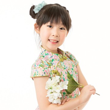 兒童旗袍 古風 四季款 花花綠綠