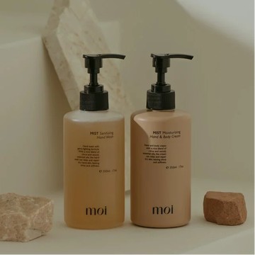 【ELLESHOP】生日禮物 🎁 moi-霧 香氛抗菌手部清潔露/護手身體乳