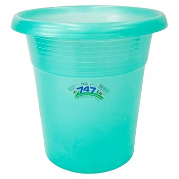 震嶸塑膠 747紙林 垃圾桶 聚丙烯(PP)  33 x 37cm  綠色  1個