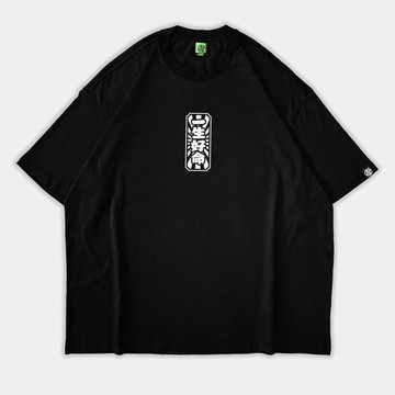 一生好命寬版短T-可可棕/灰藍/霧灰藍/軍綠/黑色