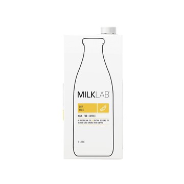 新馬星巴克指定款 [澳洲MILKLAB] 嚴選植物奶 (1000ml/瓶) 豆奶 多入組-1入組