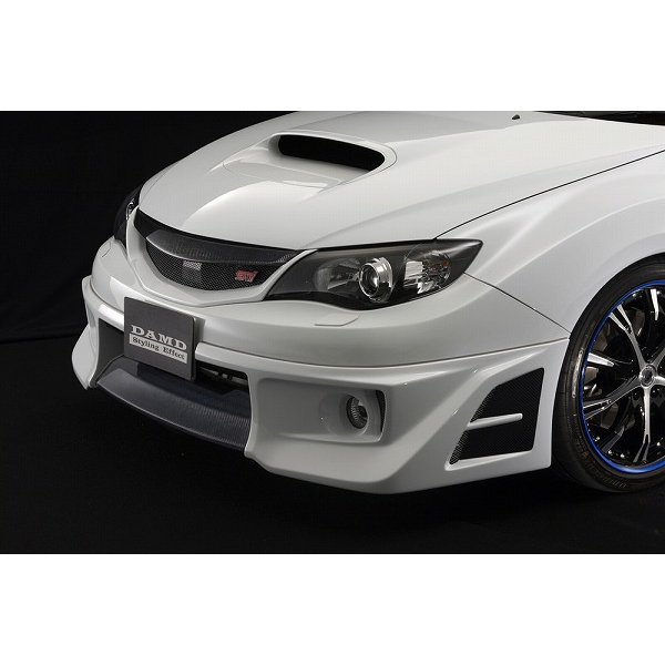 ダムド/DAMD フロントグリル 塗装済 スバル インプレッサ WRX STI CBA