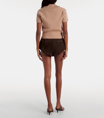 Magda Butrym Knitted cotton-blend top