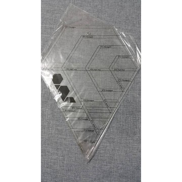 {布布村}拼布尺 菱形尺 三角拼布尺