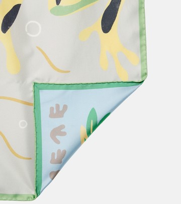 Loewe Printed silk twill scarf