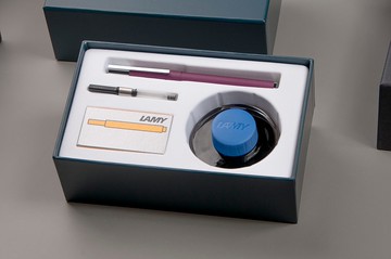 【雷雕免費刻字】LAMY 鋼筆墨水禮盒 / scala 系列 - 紫羅蘭