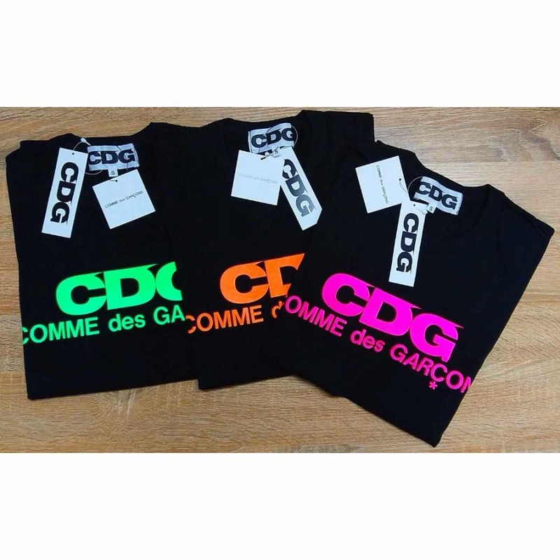 CDG コムデギャルソン COMME des GARCONS 限定カラー半袖ロゴT