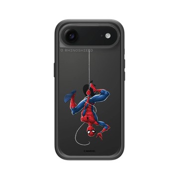 iPhone Air Mod NX -邊框背蓋組合 (相機按鈕) 黑 - 迪士尼-漫威 Marvel - Spider-Man Upside Down