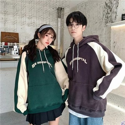 ペアルック パーカー カップル お揃い 服 秋 冬 ペア トレーナー おそろい 通販 Lineポイント最大get Lineショッピング