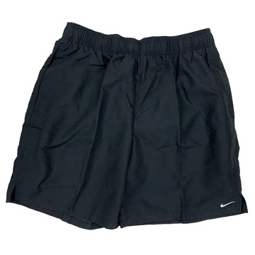 nike essential lap 成人男性七吋海灘褲 nessa559-001-xs 黑色  XS  1入