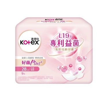 靠得住好菌Plus+衛生棉28cm*9片