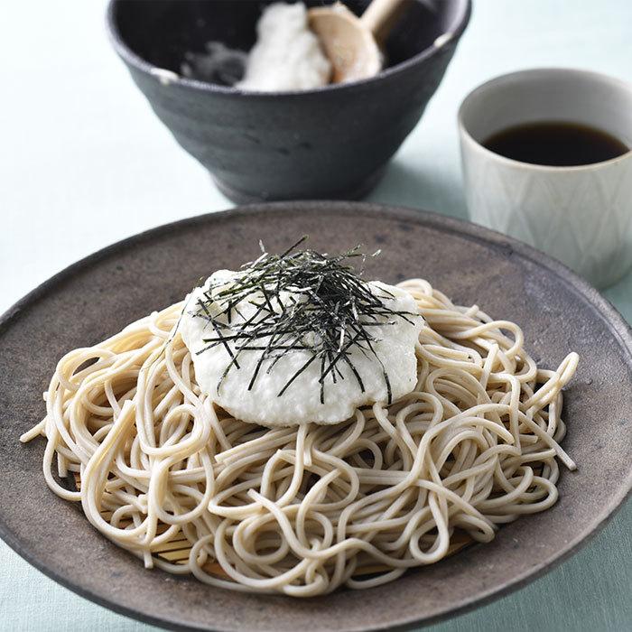 丹沢大山そば＆自然薯セット 国産 蕎麦 とろろそば 山芋 じねんじょ ざるそば 送料無料