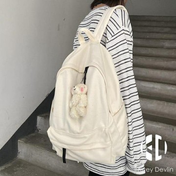 書包女韓版背包大容量風雙肩包【聚物優品】