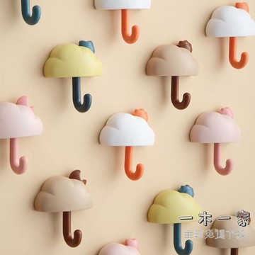 掛鉤 強力免打孔粘膠壁掛貼鉤墻上粘鉤門后衣服無痕鉤墻壁廚房鉤子
