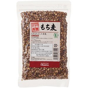 オーサワの有機もち麦 150g （熊本県湯前産）｜オーサワジャパン