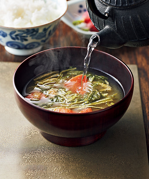 京料理 美濃吉 京野菜のお味噌汁 米