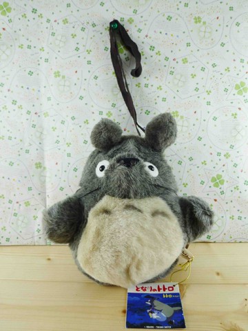 【震撼精品百貨】となりのトトロTotoro 龍貓/豆豆龍 袋子-深灰色 震撼日式精品百貨