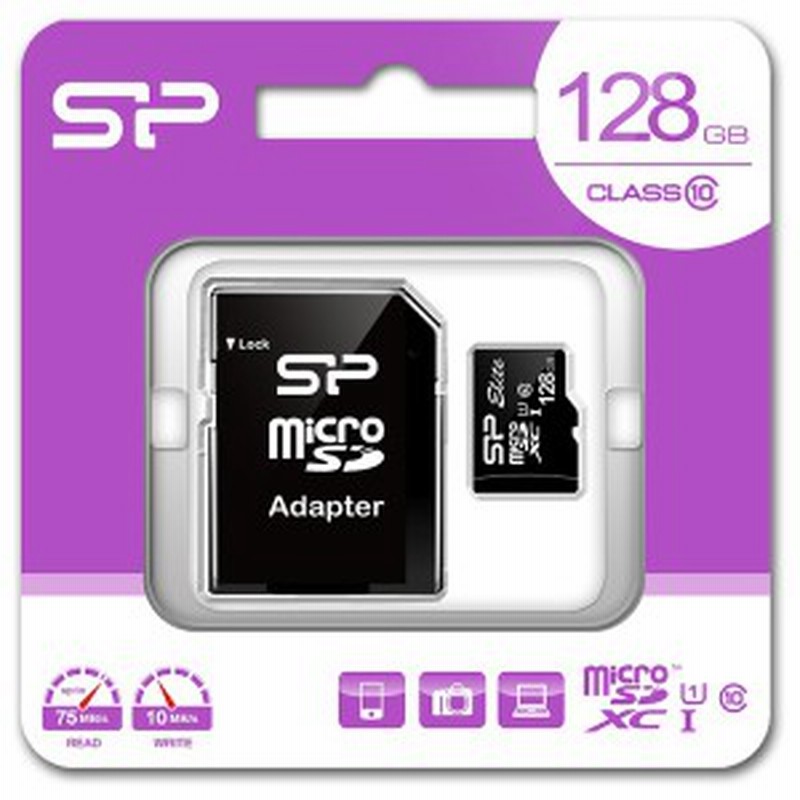 シリコンパワー SP-MCSDXC128GB10 microSDXCメモリーカード 128GB Class10 UHS-I[SPMCSDXC128GB10]  返品種別A 通販 LINEポイント最大1.0%GET | LINEショッピング