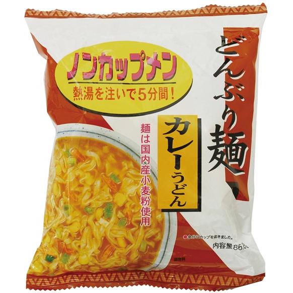 どんぶり麺　カレーうどん86.8g［トーエー］ノンカップ麺　インスタント　即席めん