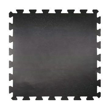 XPE健身地墊巧拼 0.8cm 低密度聚乙烯 健身房/居家使用  54 x 54cm  黑色  1個