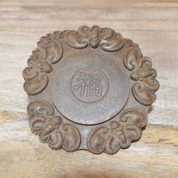 宜興紫砂壺承蝙蝠福養壺墊福托老款壺墊托盤倒福墊茶功夫養托壺墊