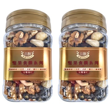 品鮮生活 綜合堅果 大顆黑豆五寶  400g  2罐