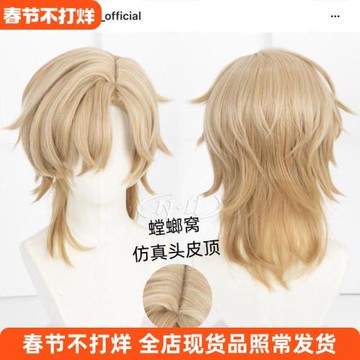 ND家】 砂金 崩壞星穹鐵道 角色款cos假發 漸變 頭皮頂