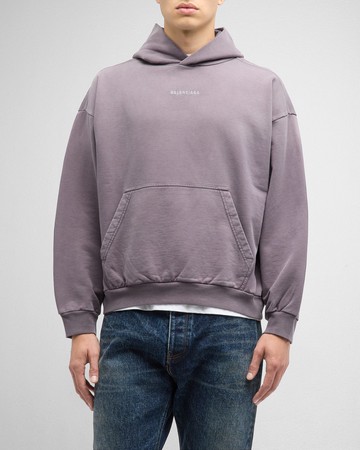 Men's Balenciaga Back Hoodie Medium Fit