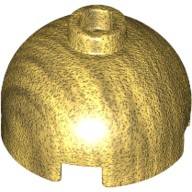 圓形磚 2x2 珍珠金色 553c