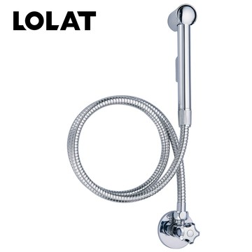 【LOLAT】多功能衛生沖洗器 /A1065P｜馬桶/沖洗屁股/洗地/洗廁所/簡易DIY/鉻_廠商直送