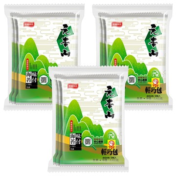 元本山 味付海苔 4切4枚 - 酥脆海苔 獨立包裝 方便攜帶  2.3g  3組
