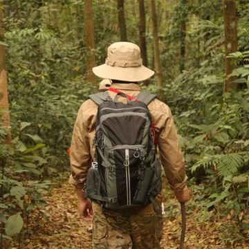 WJTWZY 登山包大容量戶外徒步雙肩包男多功能旅行背包 騎行雙肩包