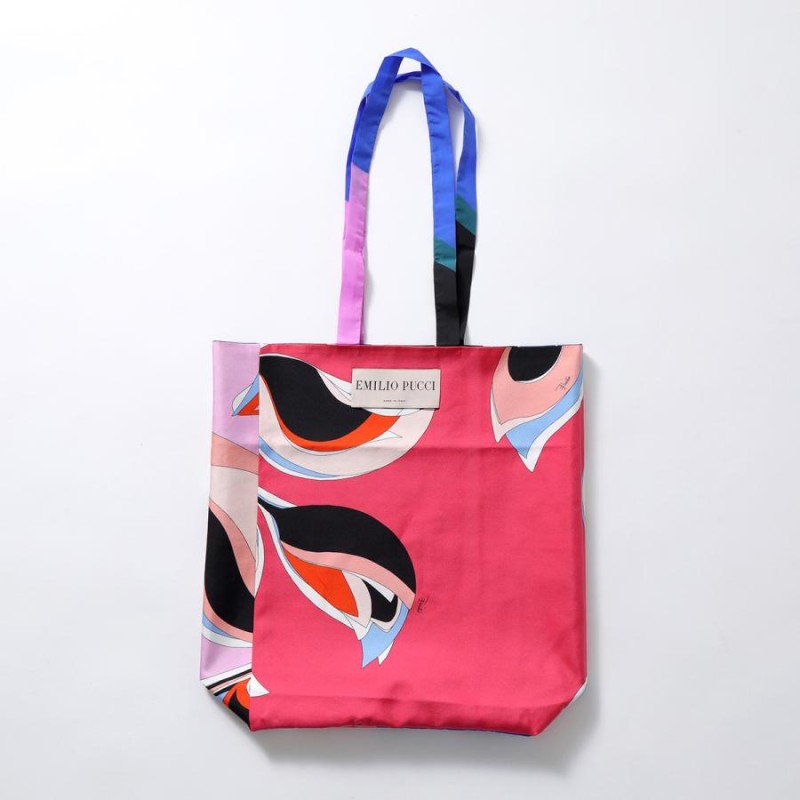 emilio pucci エミリオプッチ two 安い tone tote トートバッグ