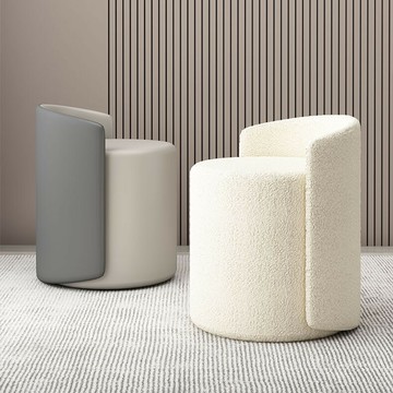 凳子 北歐化妝凳家用梳妝臺凳子網紅拍照現代客廳輕奢椅簡約美甲矮圓凳