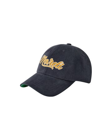 MARDI MERCREDI 曹柔理同款 棒球帽 海軍藍 復古標誌 草寫LOGO 可調式 CAP MARDI CHAIN VINTAGE LOGO