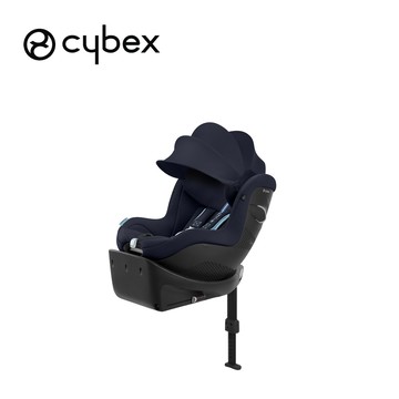 德國 Cybex - Sirona Gi i-size PLUS 0-4歲 360°旋轉新生兒安全汽座-深藍