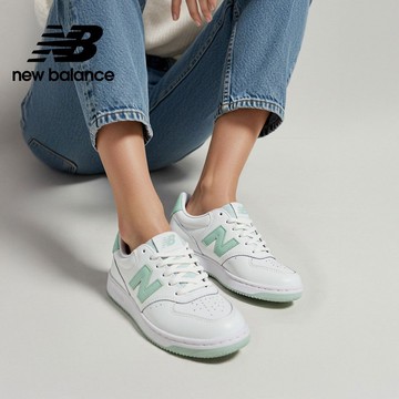 【New Balance】 NB 復古鞋_女性_草綠白_BBW80MTG-B楦 BB80 (網路獨家款) (版型偏窄)