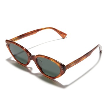 [NewJeans同款/CARIN] RAY R C2_琥珀 綠鏡片