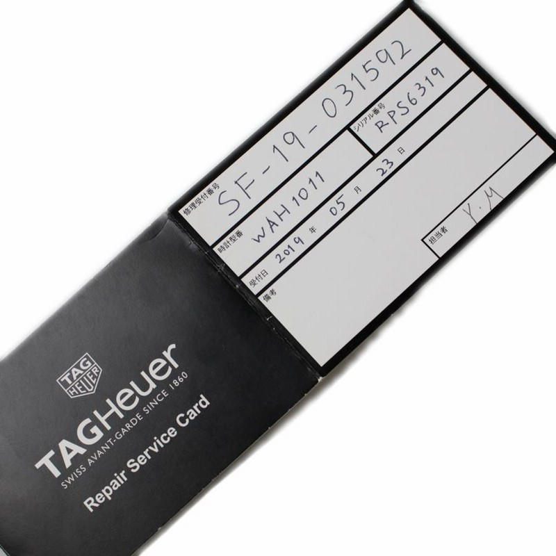 極美品 タグホイヤー・フォーミュラ1 WAH1011 RPS6319 SS QZ白