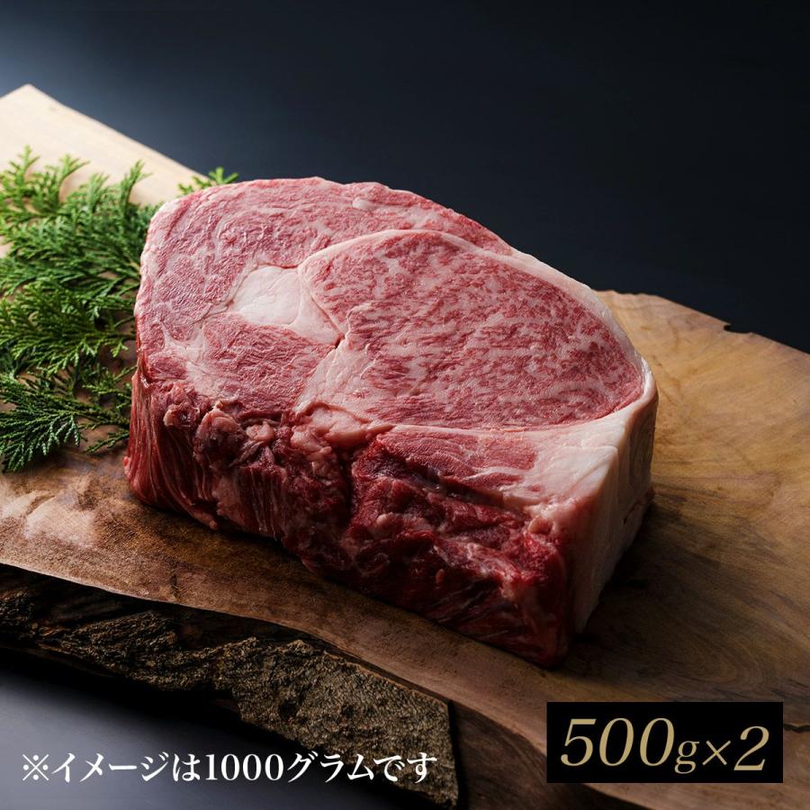 伊萬里牛上リブロースブロック　500ｇ×2