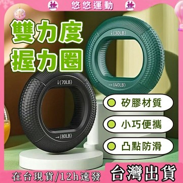 【隔日到貨】硅膠握力圈 運動健身 握力環 握力訓練器 新款握力器 雙力度握力器 硅膠握力器 男生訓練小臂 握力環
