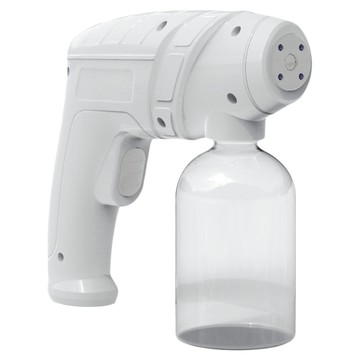 紫外線奈米噴霧消毒槍 17.8x16.8x5.8cm 300ml容量 Type-C充電 藍光噴霧  1個