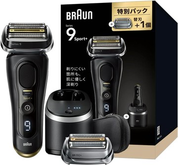 德國製 德國百靈 Braun Series 9 Sport 9360cc-BSP 刮鬍刀 升級款 附替換刀頭 酒精清洗系統款 最新款 日版原裝進口 日本正規品代購
