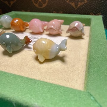 阿拉善鲸鱼雕刻 阿拉善海豚雕刻