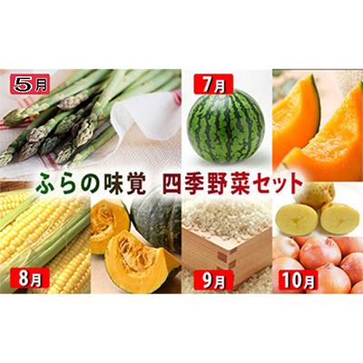 ふるさと納税 上富良野町 ふらの味覚四季野菜セット 全5回