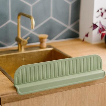 幾致防濺擋板廚房水槽洗手臺擋水板水池硅膠洗碗池臺面防燙防水板