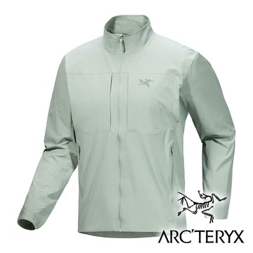 【Arc'teryx 始祖鳥】男 Gamma輕量軟殼立領外套『石綠』X009141 戶外 露營 登山 健行 休閒 時尚 輕量 軟殼 外套
