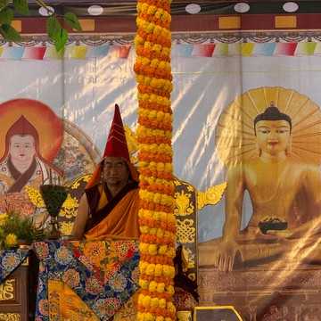 在菩提伽耶買地！贊助時輪金剛寺建寺成功