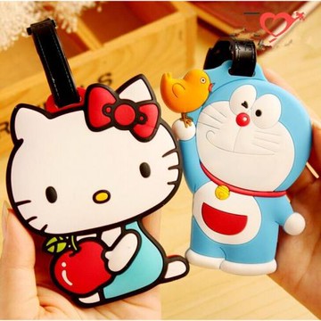 卡通行李箱登機牌旅行袋學生書包名字吊牌托運牌掛牌旅游行李牌